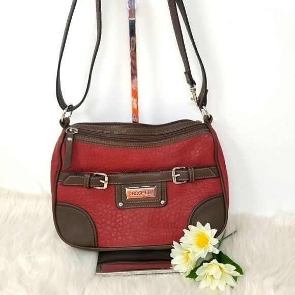 Rosetti LEATHER Look Crossbody bag - Picture 1 of 9